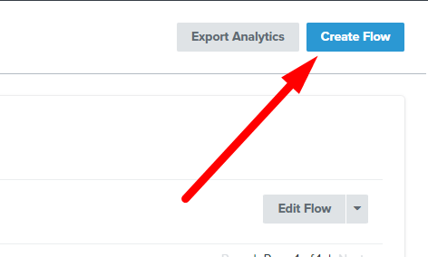 Create Flow button